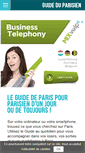 Mobile Screenshot of guideduparisien.fr